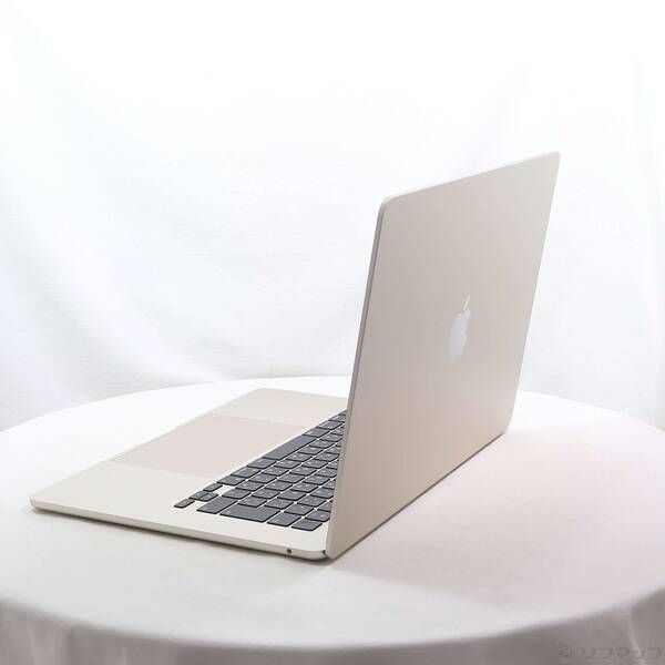 〔 品〕 MacBook Air 15.3-inch Mid-2025 MQKU3J A Apple M2 8コアCPU_10コアGPU 8GB SSD256GB スターライト 〔15.3 Sequoia〕 262