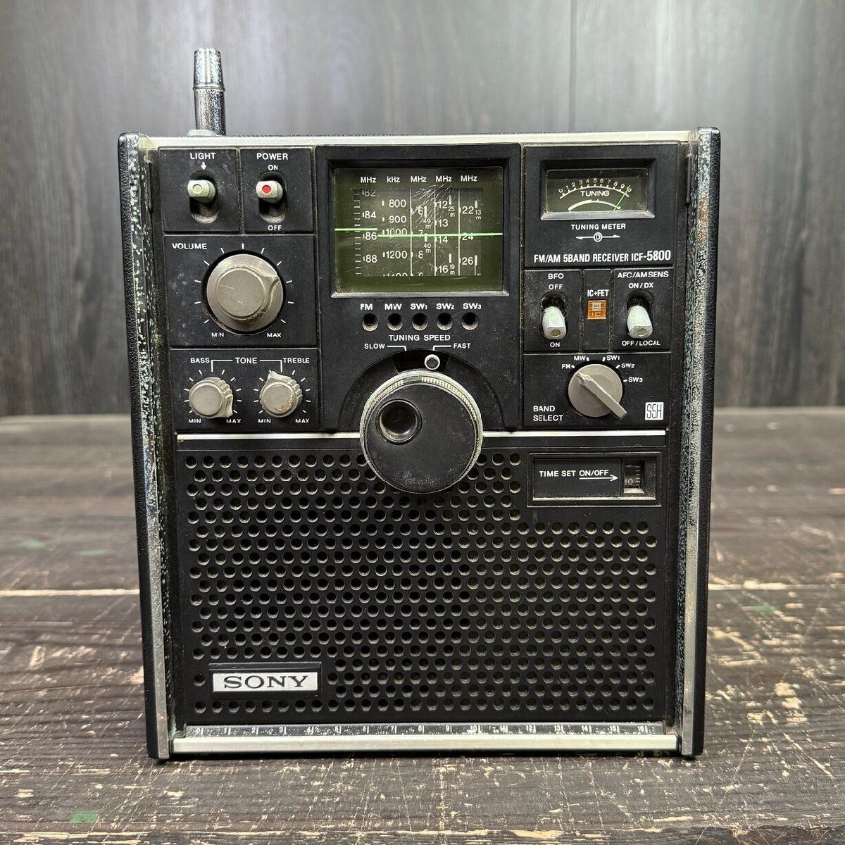 ソニーICF-5800 ジャンク品 ジャンク品】SONY ICF-5800 スカイセンサー5800 SONY BCLラジオ スカイ