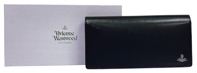 ヴィヴィアンウエストウッド 財布 オーブ 長財布 ブラック 黒 ヴィヴィアンウエストウッド 財布 オーブ 長財布 ブラック 黒