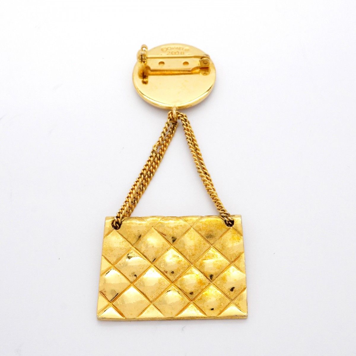 美品 CHANEL シャネル ココマークミニブローチ 15g ゴールド ブローチ CHANEL ブローチ シャネル ココマーク ゴールド色 美品｜Yahoo