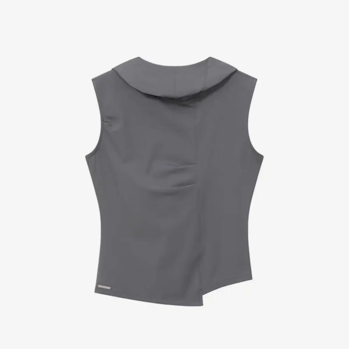 ★MISEKI SEOUL★ COWL NECK PINTUCK SLEEVELESS MUSINSA公式 | MISEKI SEOUL Cowl neck pintuck sleeveless CHARCOAL