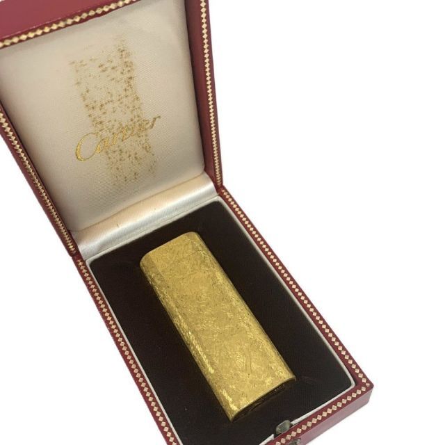 新作，お得 Cartier カルティエ ガスライター ゴールドカラー ゴールド ライター 喫煙具 喫煙グッズ 動作未確認