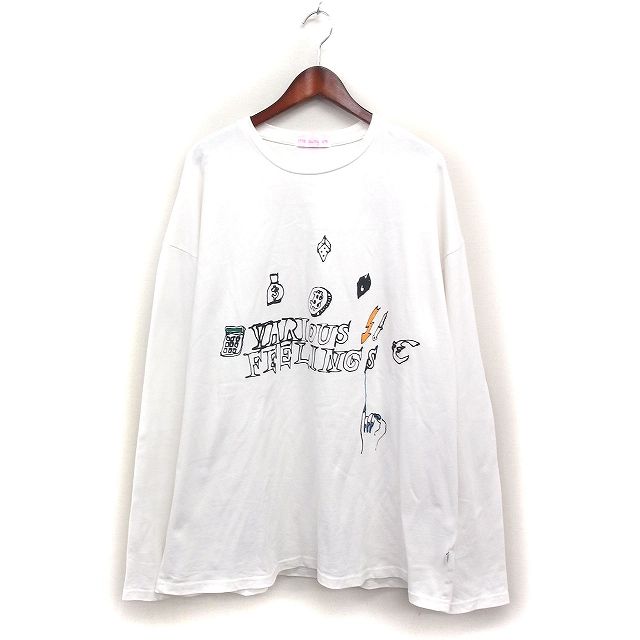 Little sunny bite◆長袖Tシャツ/S/コットン/WHT/総柄/LSB-LTOP-088A 楽天市場】little sunny bite リトルサニーバイト doodle big