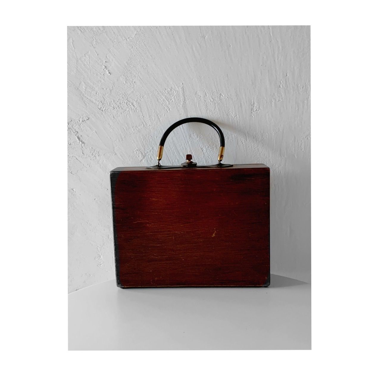 1960s Enid Collins Money Tree XI Box Purse retropatisserie 木製