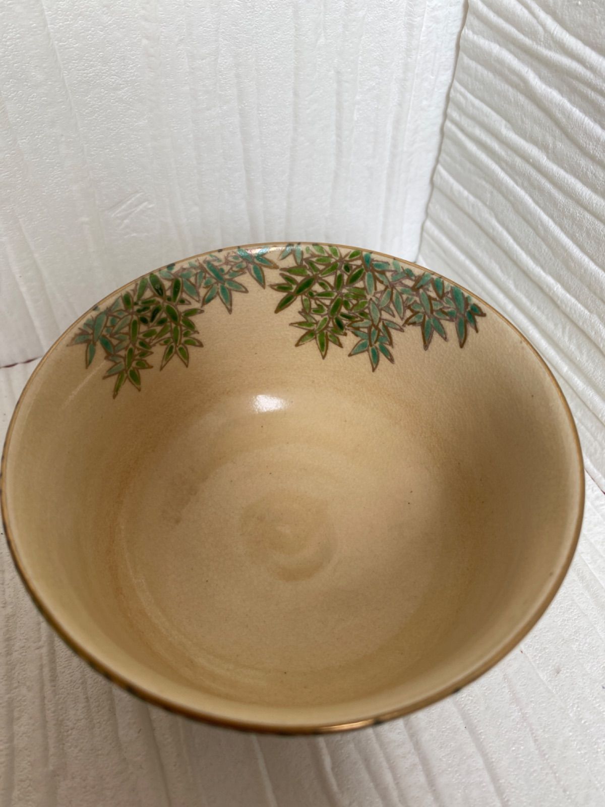 茶道具　音羽山窯　 竹林画茶碗　抹茶茶碗 茶道具 音羽山窯 竹林画茶碗 抹茶茶碗