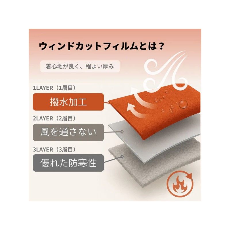 MZFW-874 mazume ウインドカットジャケット L インクブラック | 防寒着 防寒ウェア ジャケット WWW_OLIVIERBERNSTEIN_COM