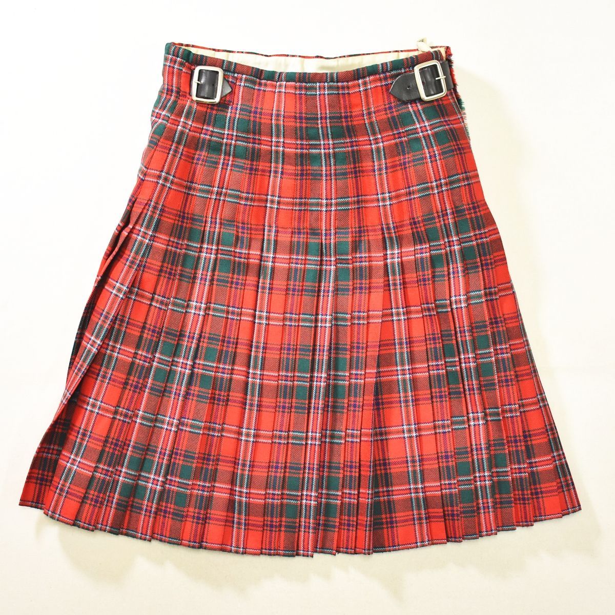 本格 スコットランド製 Kiltmaker タータンチェック柄 キルト