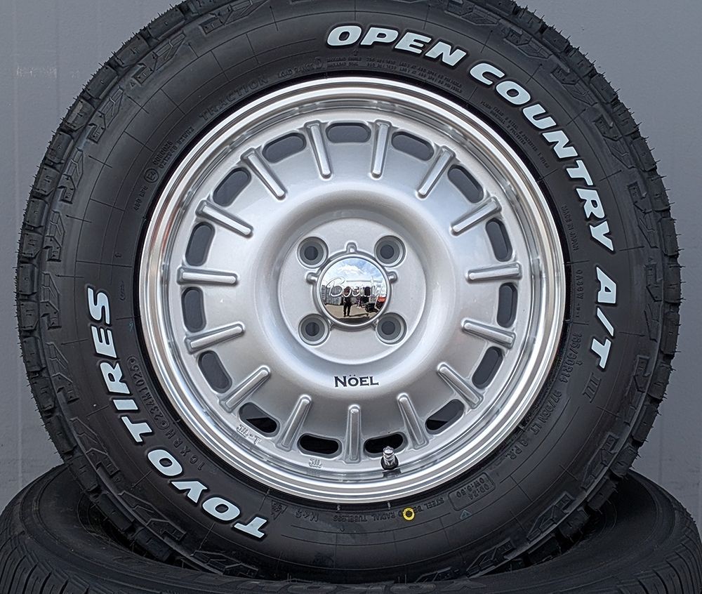 プロボックス サクシード TOYO OPENCOUNTRY AT3 165/80R14 ホワイト