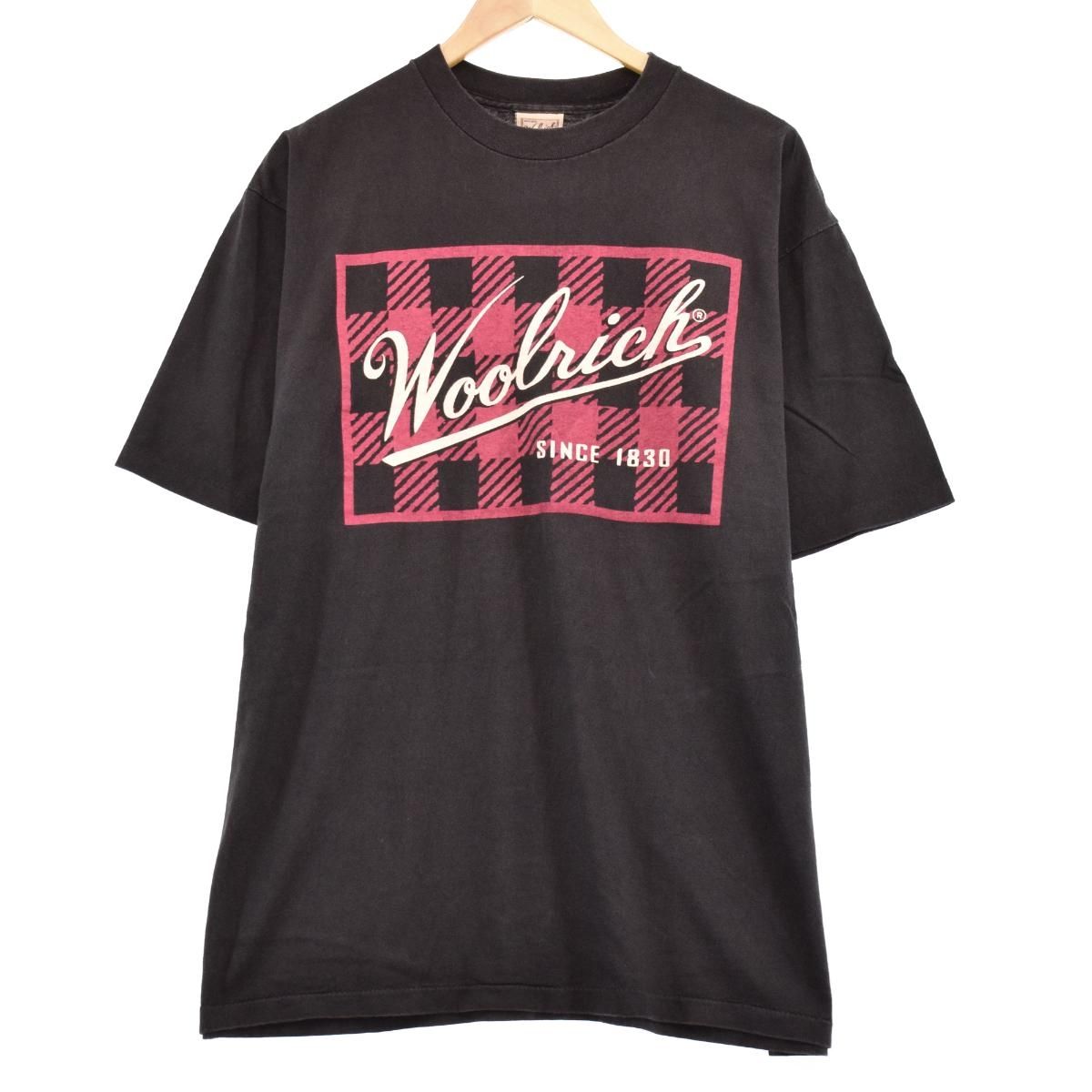 古着 90年代 ウールリッチ WOOLRICH 半袖 プリントTシャツ USA製 メンズXL ヴィンテージ/eaa313672