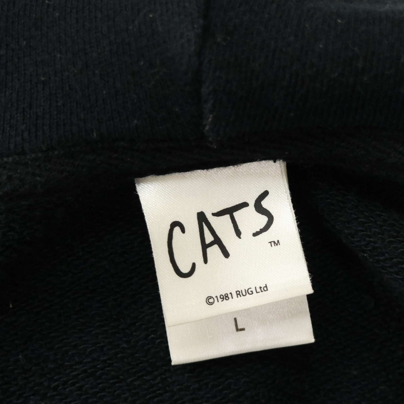劇団四季 CATS ミュージカル キャッツ 通年 プリント☆ スウェット 