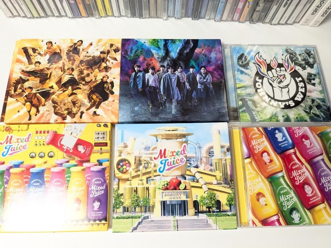 WEST. アルバム、シングルCD 55本セット　まとめ売り WEST. アルバム、シングルCD 55本セット まとめ売り - メルカリ