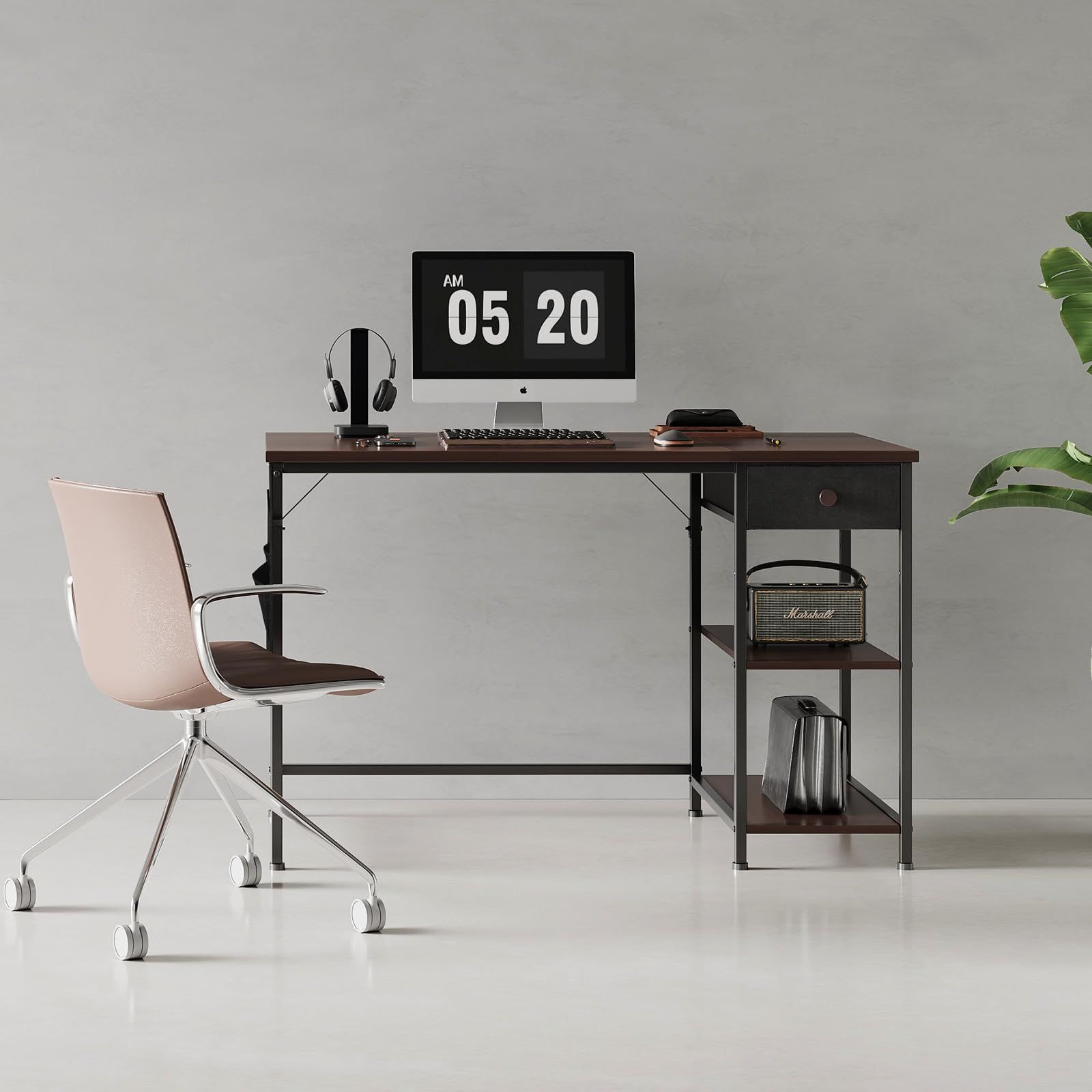 人気商品】デスク 机 YeTom pcデスク パソコンデスク 幅100cm×奥行48cm