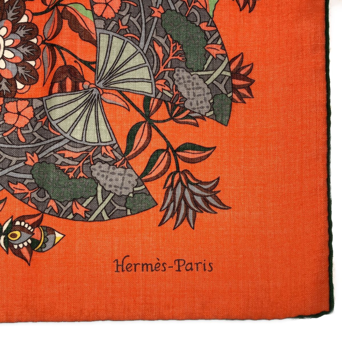 エルメス 花咲く織物140カシシル/カレジュアン Hermès カレジュアン カシシル140 花咲く織物 新品 - メルカリ