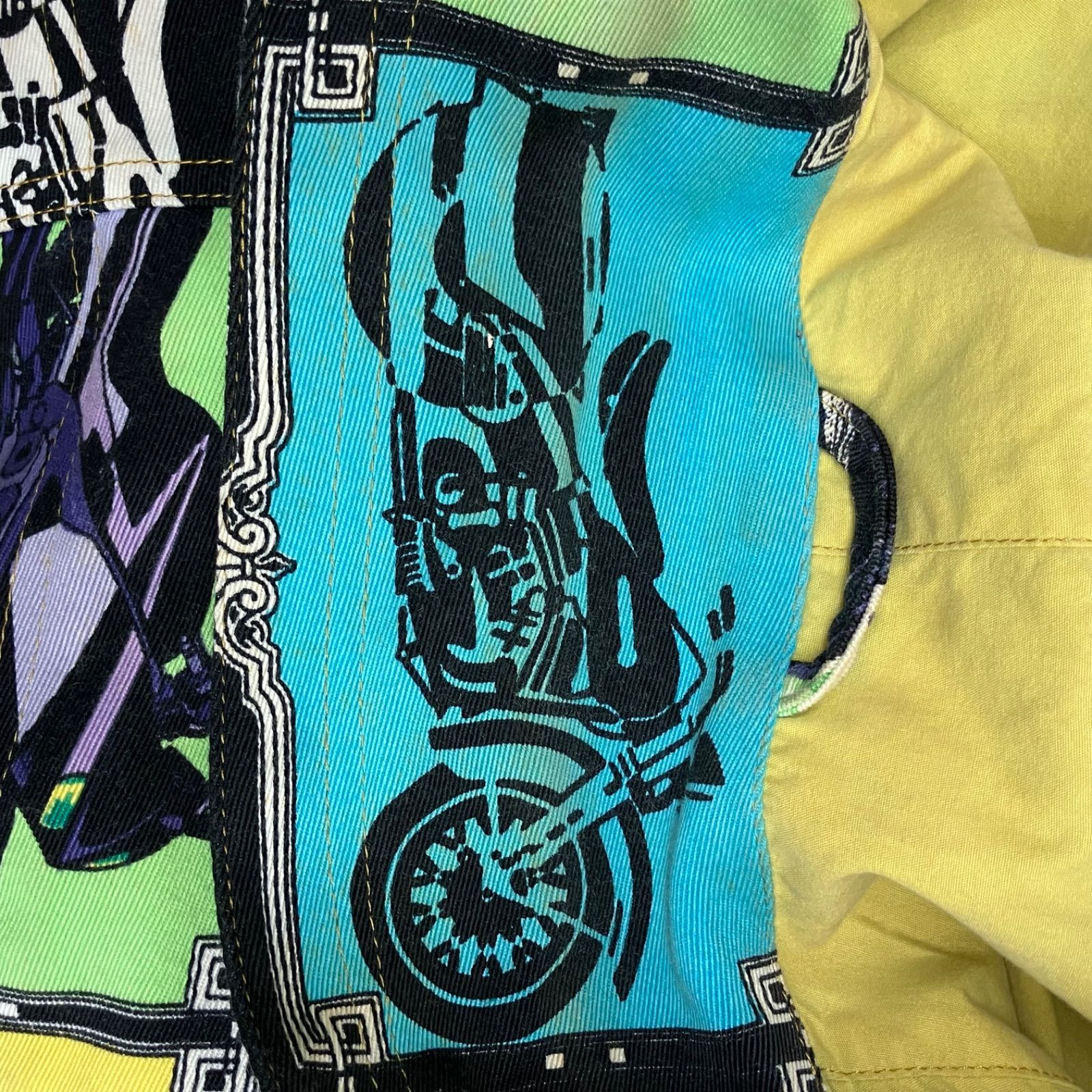 80s～90s GIANNI VERSACE OLD JKT オールド ヴェルサーチ バイカー 