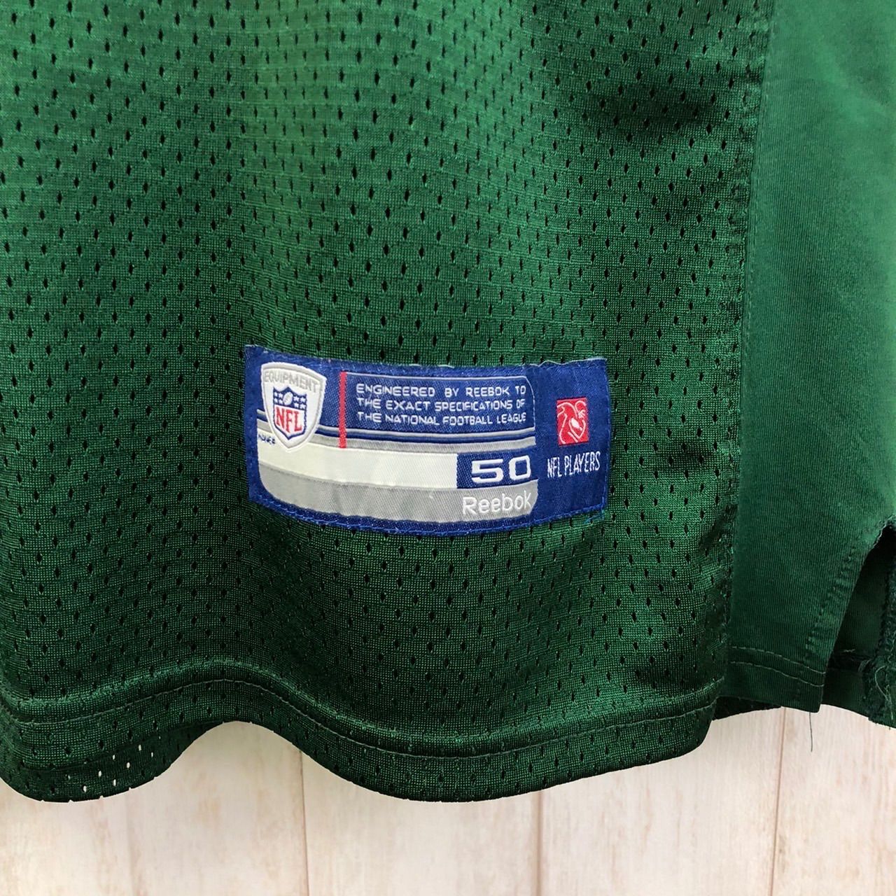 US古着　NFL グリーンベイ　パッカーズ　ゲームシャツ　リーボック　アメフト Reebok リーボック NFL グリーンベイ パッカーズ PACKERS