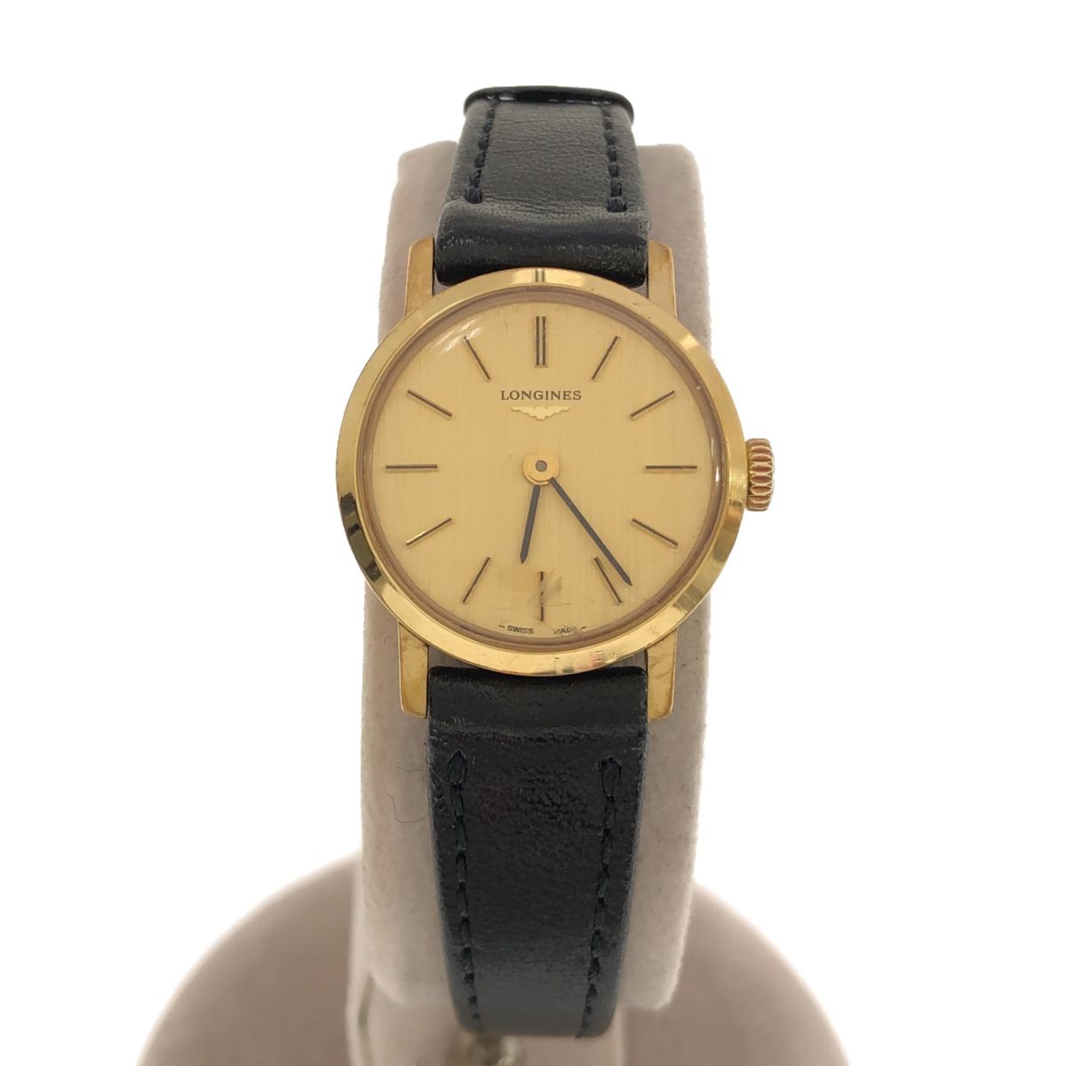 腕時計 稼働 LONGINES ロンジン 手巻き ゴールドカラー 374 - メルカリ