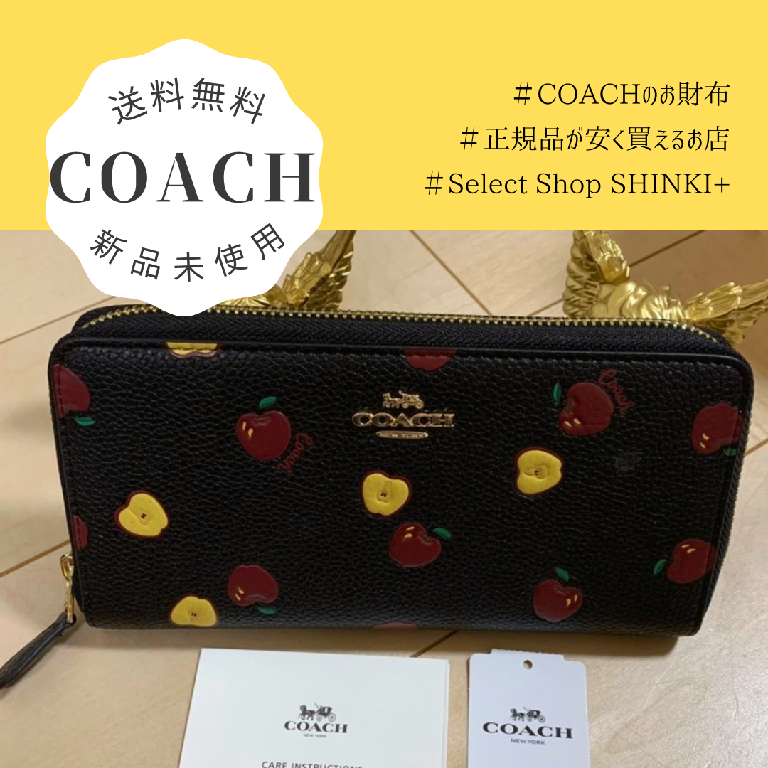 COACH リンゴ アップル リンゴ あっぷる Apple 財布-