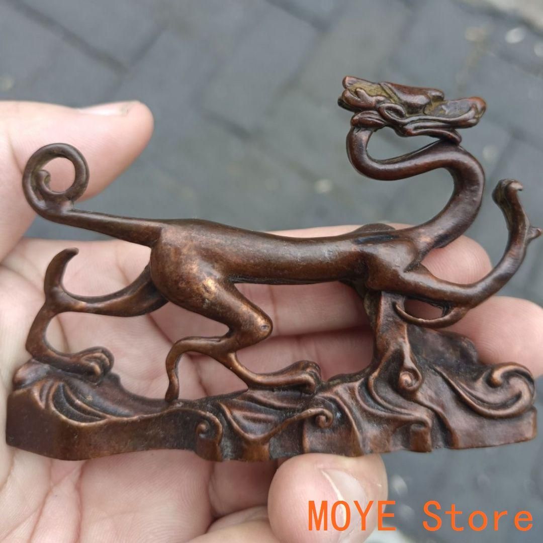 銅器 蘇工手作 竜筆架 筆棚 鎮紙 竜置物 茶寵 装飾品 工芸品 美術品 置物 銅器 蘇工手作 竜筆架 筆棚 鎮紙 竜置物 茶寵 装飾品 工芸品