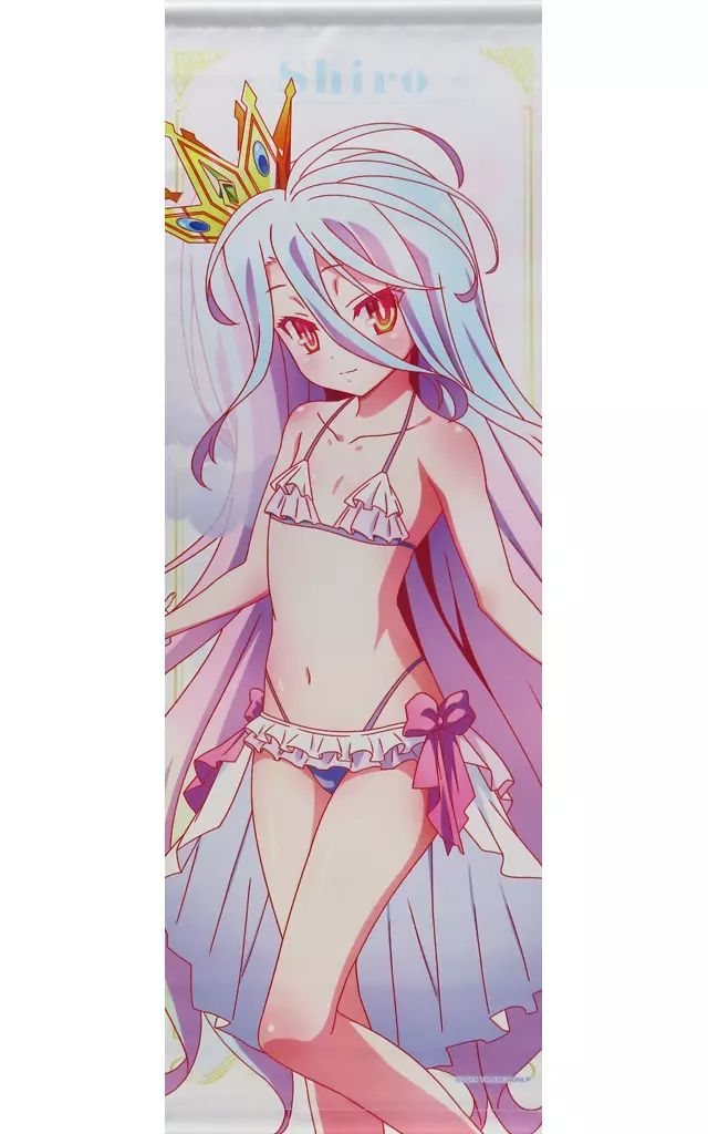 中古】タペストリー 白 B2ハーフタペストリー Anime 10th anniversary