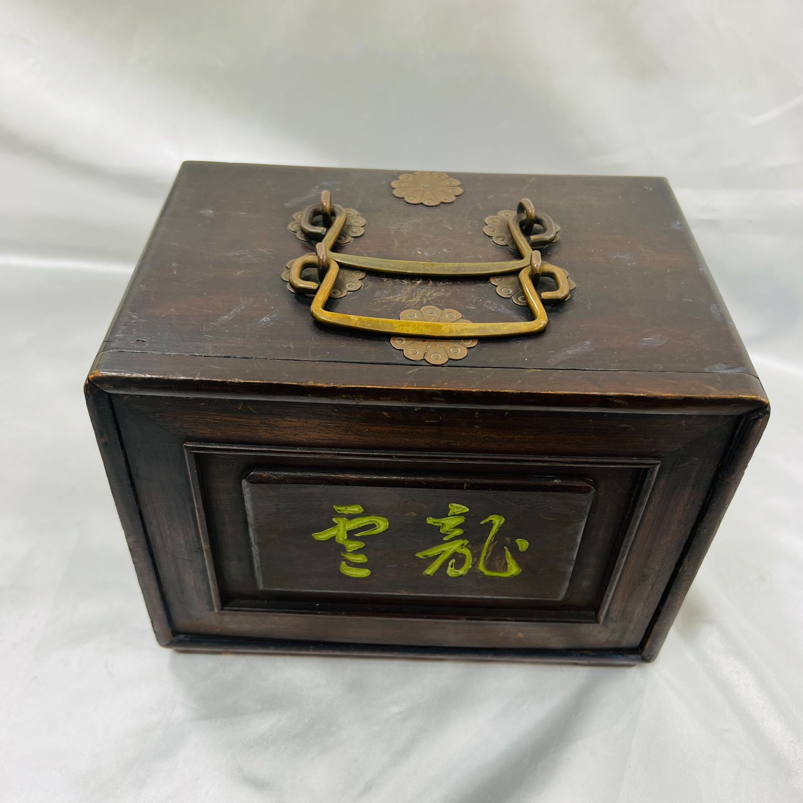 A【アンティーク】メル55456様専用 麻雀牌 骨牌 木箱 中国美術 時代物