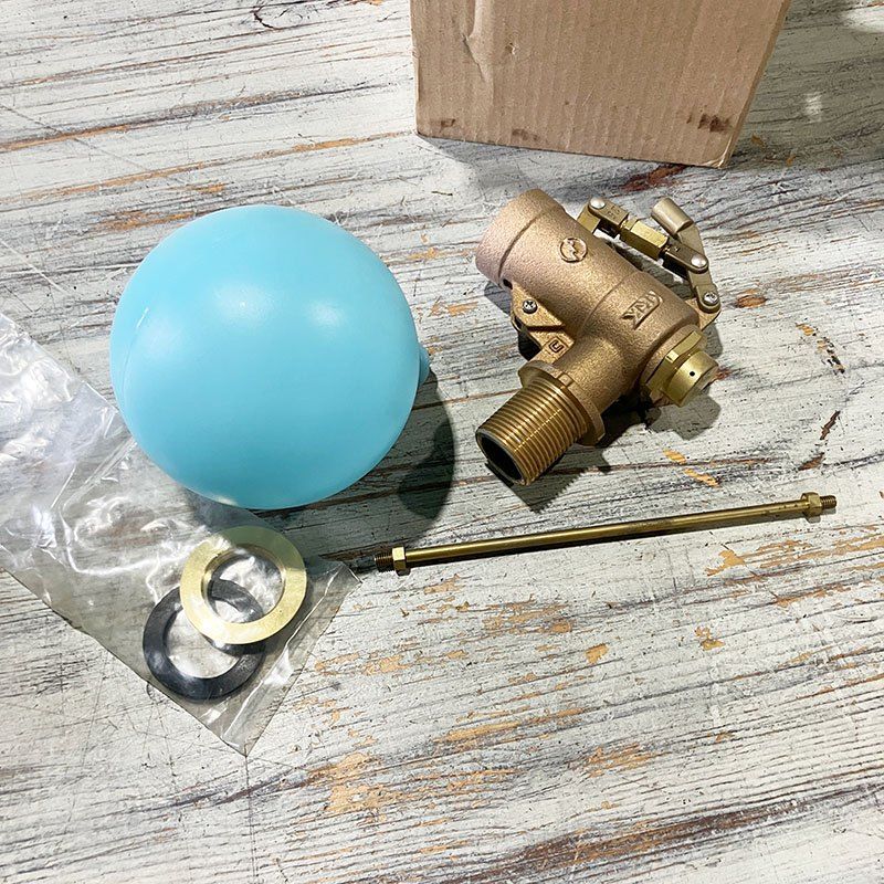 兼工業株式会社 横型ボールタップ FW25N 球寸 径120×M6 ポリ玉 WWW_KANDAIZUMI_COM