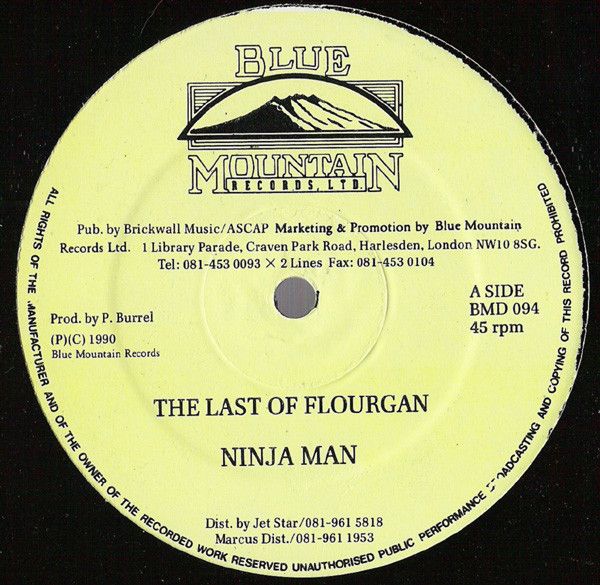 英12” Ninjaman The Last Of Flourgan / End Of Flourgan Life