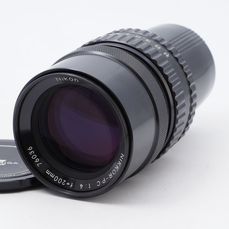 Bronica ニコン Nikon NIKKOR-P・C 200mm F4 ブロニカ S2 EC 中判