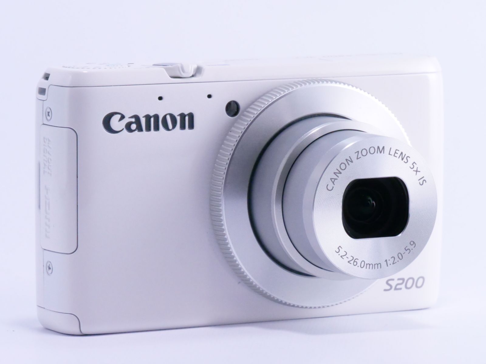 Canon キヤノン デジタルカメラ PowerShot S200 ホワイト - メルカリShops