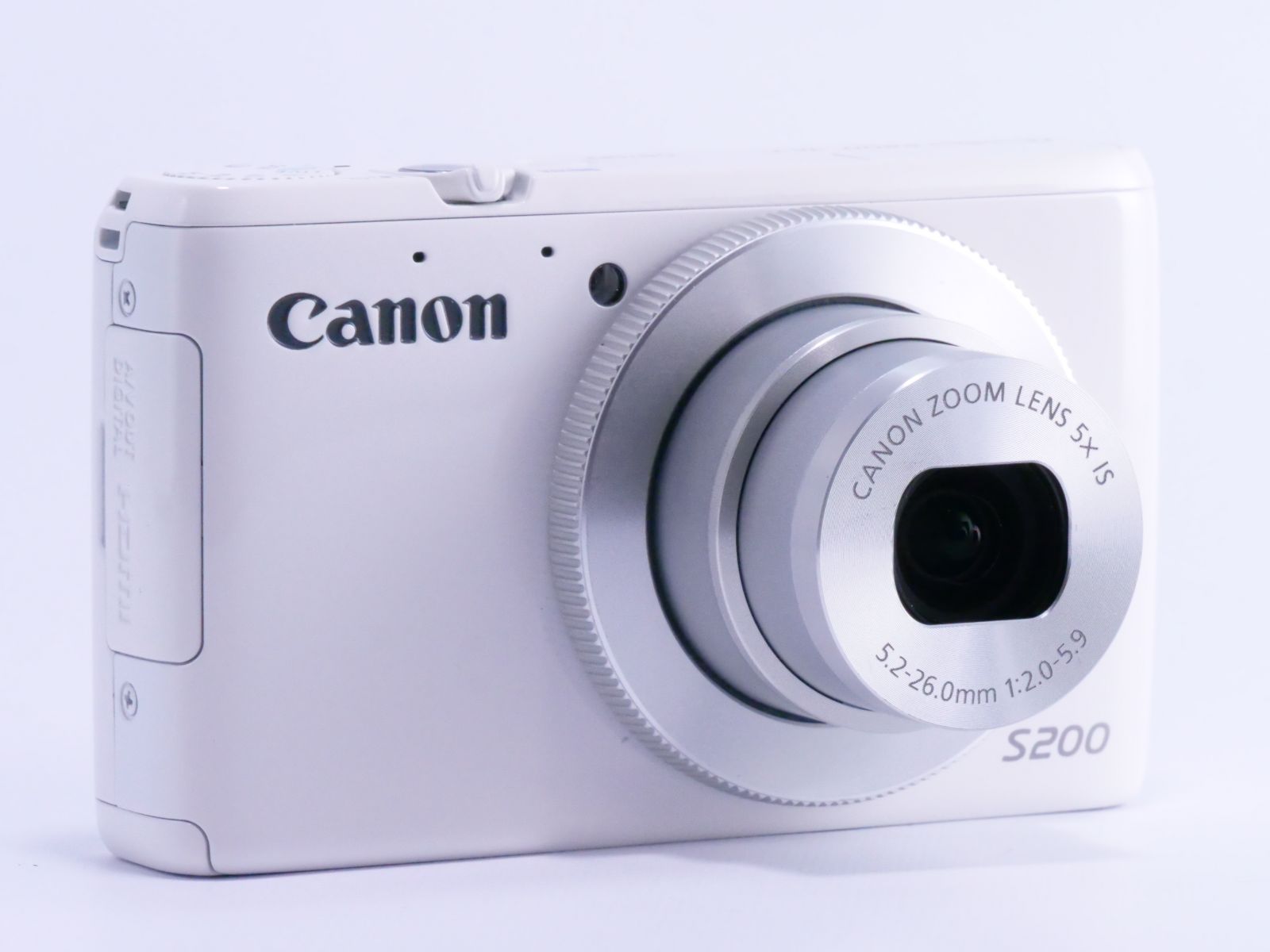 Canon キヤノン デジタルカメラ PowerShot S200 ホワイト - メルカリ