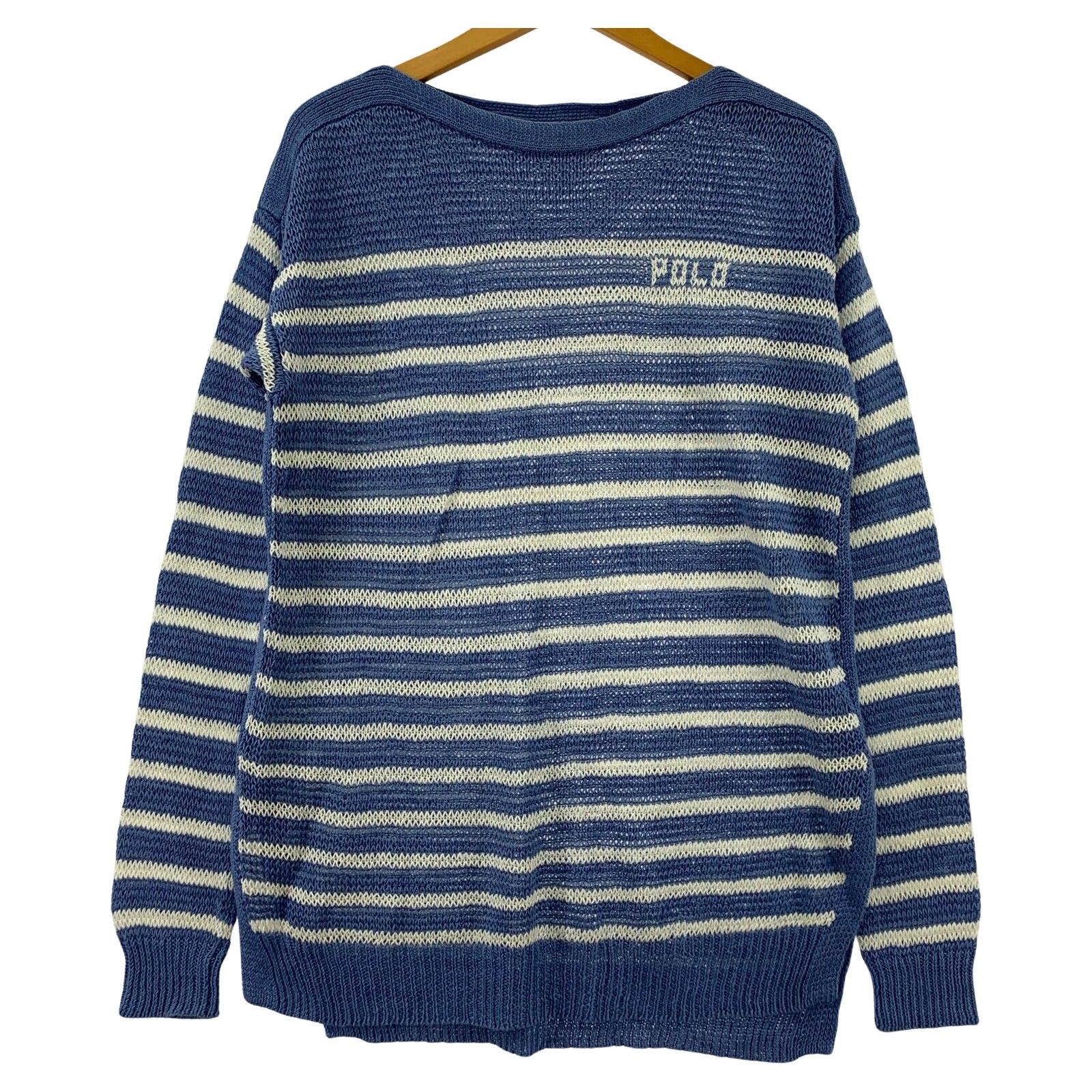 ラルフローレン　ボーダー　ボートネックニット POLO RALPH LAUREN ポロ・ラルフローレン ボーダー ボートネック