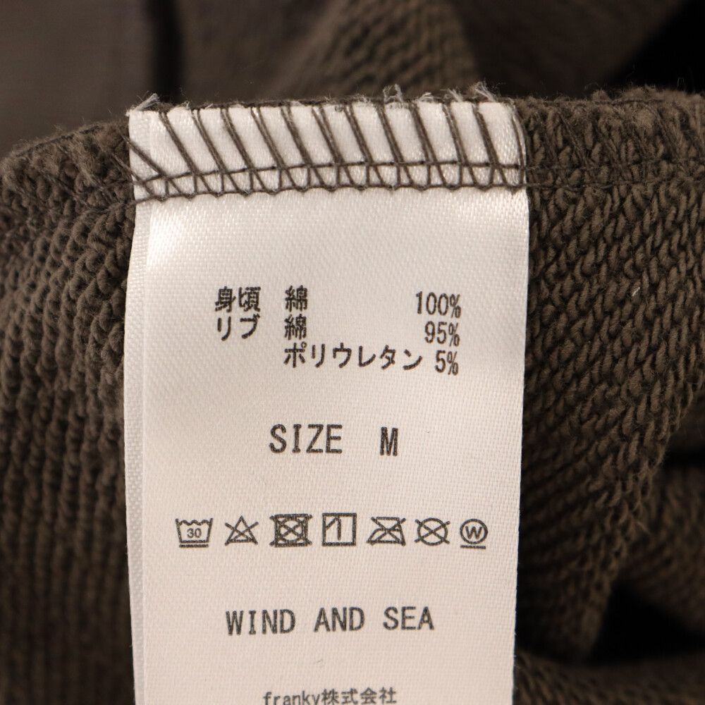 WIND AND SEA (ウィンダンシー) 22AW SEA Crew Neck Charcoal-Taupe  