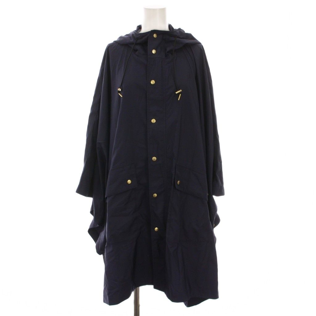 トラディショナルウェザーウェア Traditional Weatherwear パッカブルレインポンチョ レインコート S|M 紺 ポーチ付き A221CIFCO0267MZ |YM