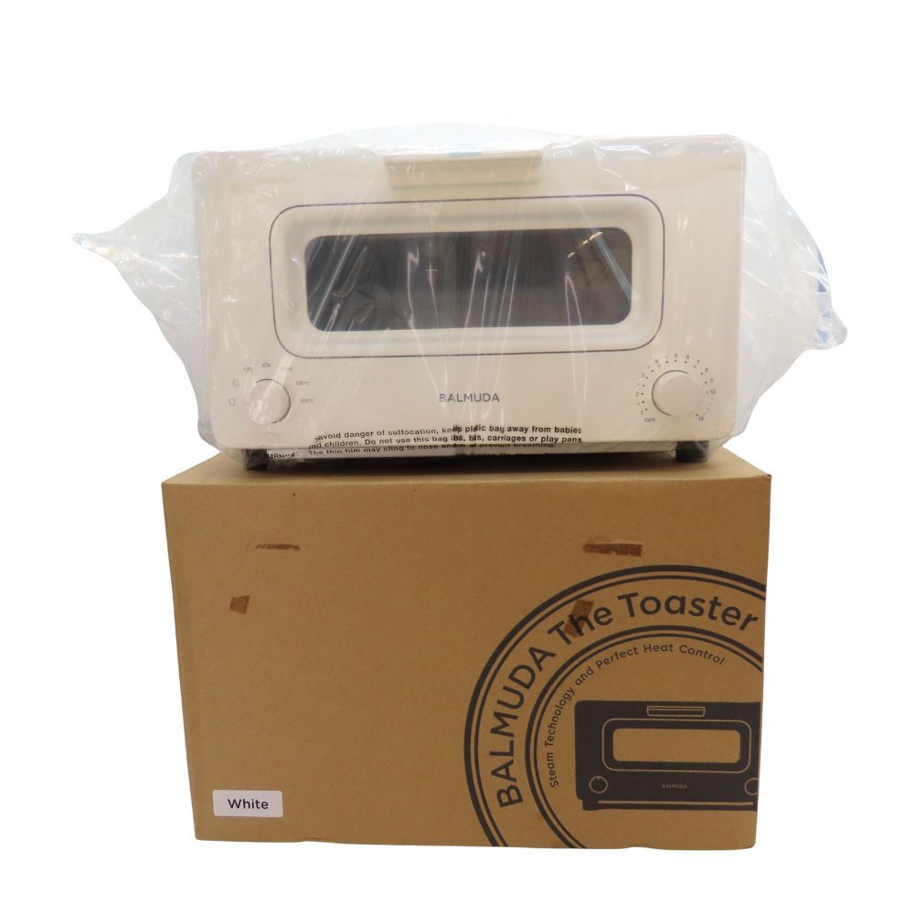 中古】BALMUDA ブルーノ K01E-WS スチームトースター ホワイト 2 中古】BALMUDA ブルーノ K01E-WS スチームトースター ホワイト 2