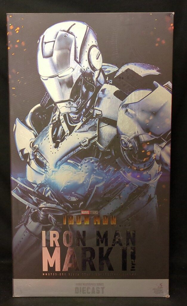 HOTTOYS MOVIE MASTERPIECE DIECAST IRON MAN MARK II 2.0 MMS733-D