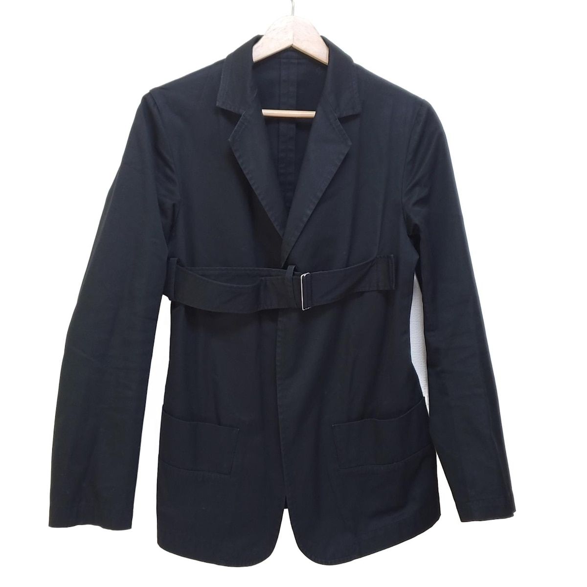 Y s ワイズ ジャケット サイズ3 L レディース - 黒 長袖|ベルト|春|秋