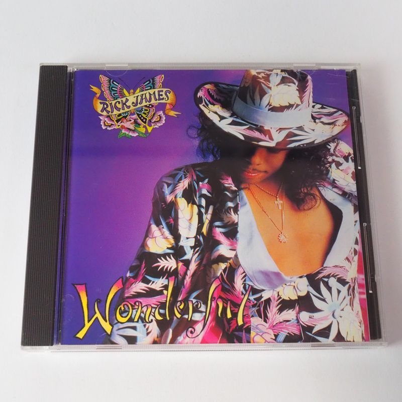 メル77737 リック・ジェームス ワンダフル（国内盤）CD 1988年盤/25XD-1074