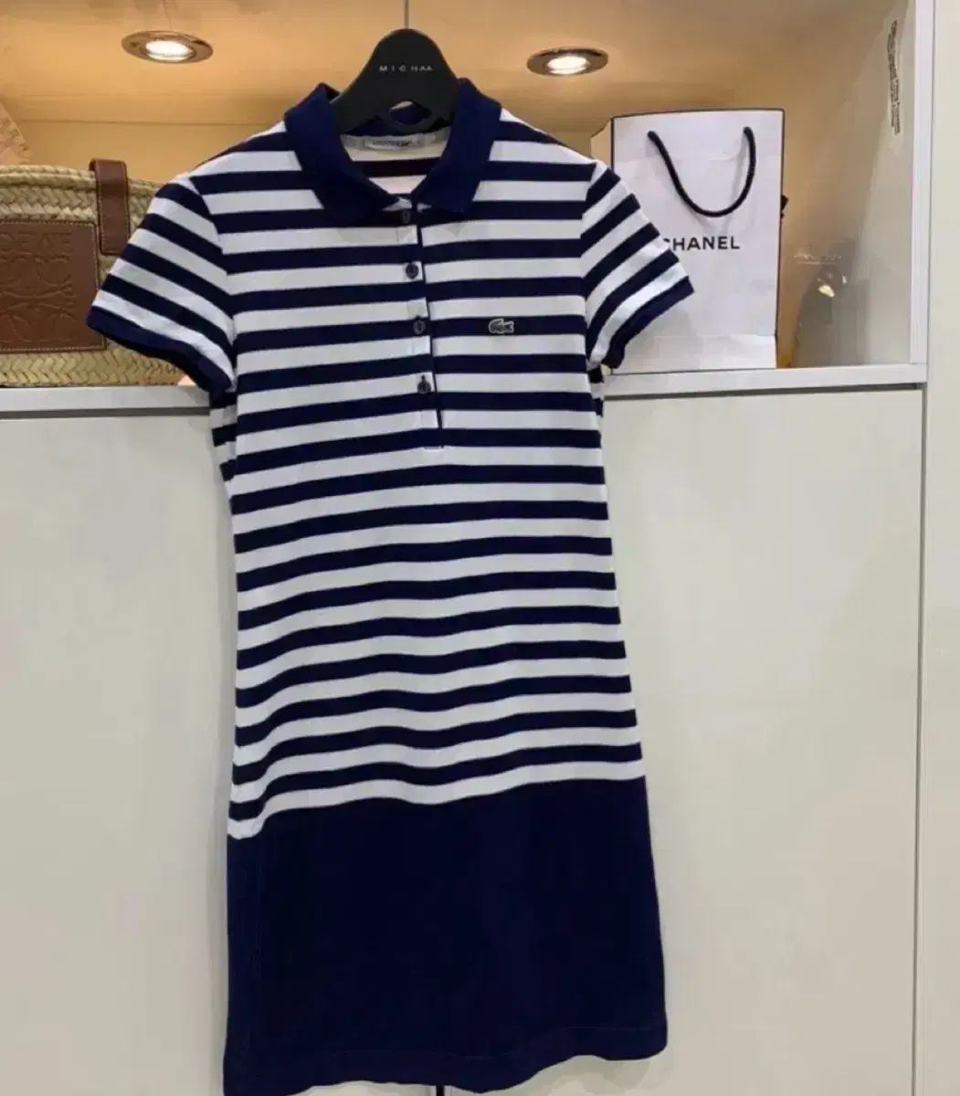 LACOSTE ラコステ シャツワンピース ドライ完了