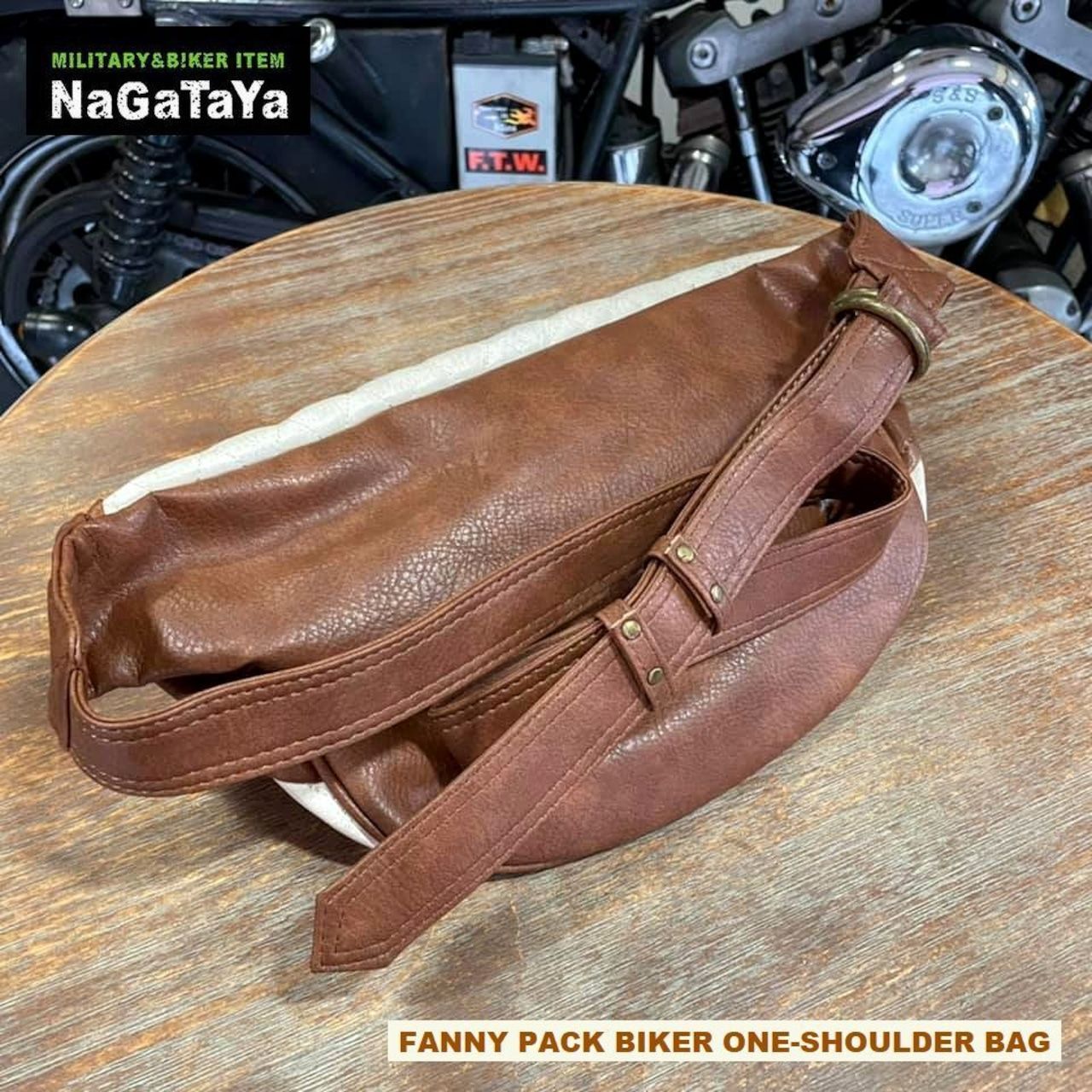 FANNY PACK ファニーパック BIKER ワンショルダーバッグ 