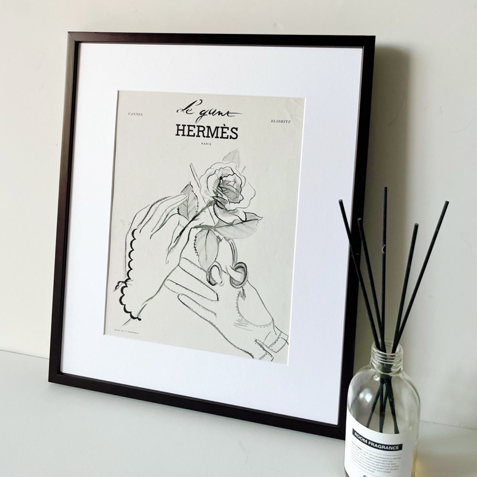 超お得!!1941 広告>HERMES エルメス ポスター ヴィンテージ 超お得!!1941 広告>HERMES エルメス ポスター ヴィンテージ