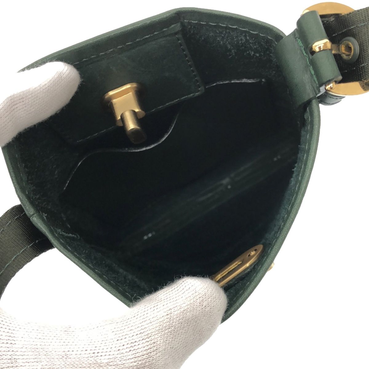 Hender Scheme エンダースキーマ Twist buckle bag レザーショルダー 