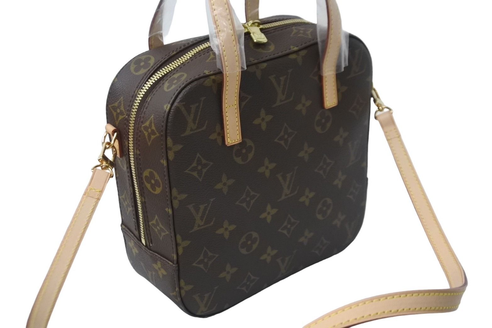 未使用品 LOUIS VUITTON ルイヴィトン 2WAYハンドバッグ スポンティーニ M47500 廃盤 モノグラム 中古 63702 - メルカリ