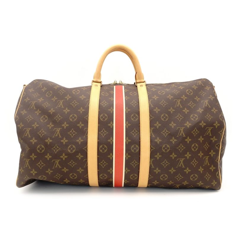 ルイヴィトン LOUIS VUITTON モノグラム キーポル 55 バンドリエール