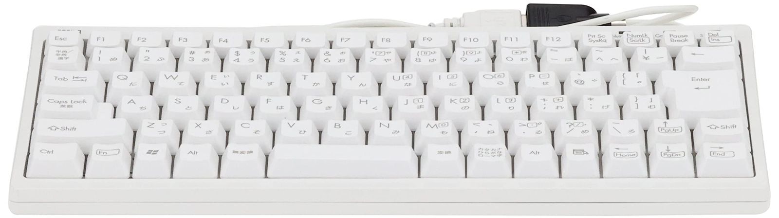 サンワサプライ コンパクトキーボード ホワイト [有線] SKB-KG3WN2