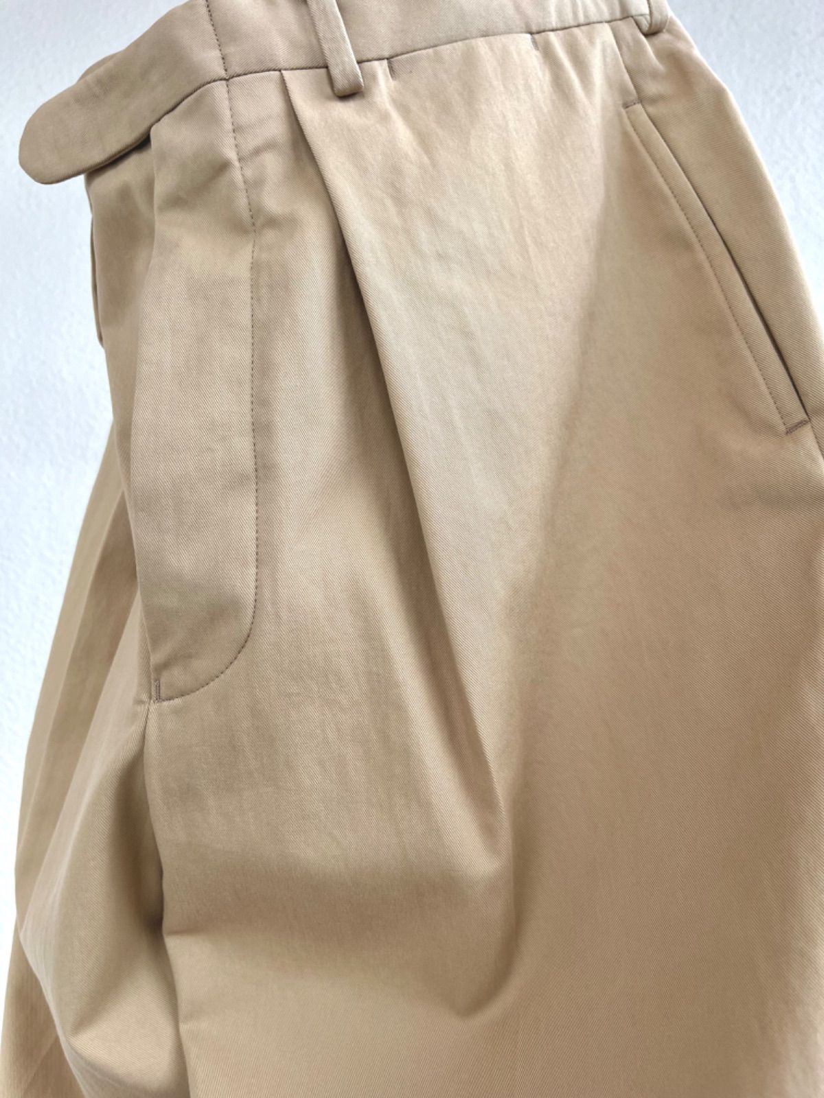 HERILL（ヘリル）Egyptian cotton Chino Tack PT 中古・古着通販】HERILL (ヘリル) Egyptian cotton Chino Tack PT