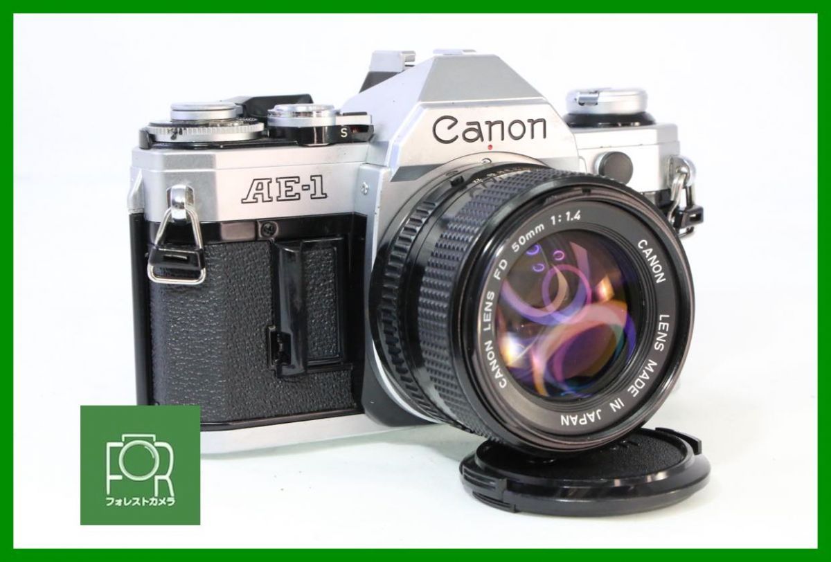 動作保証・点検済】良品□キヤノン Canon AE-1 ボディ+NEW FD 50MM F1.4□シャッター全速・露出計完動・鳴きなし・モルト綺麗□KKK215  - メルカリ