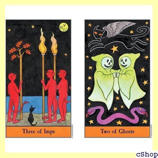 Kancharo タロットカード 78 枚 タロット占い ハロウィン