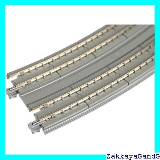 KATO Nゲージ 複線スラブ軌道アプローチ線路R414/381-22.5° 左右