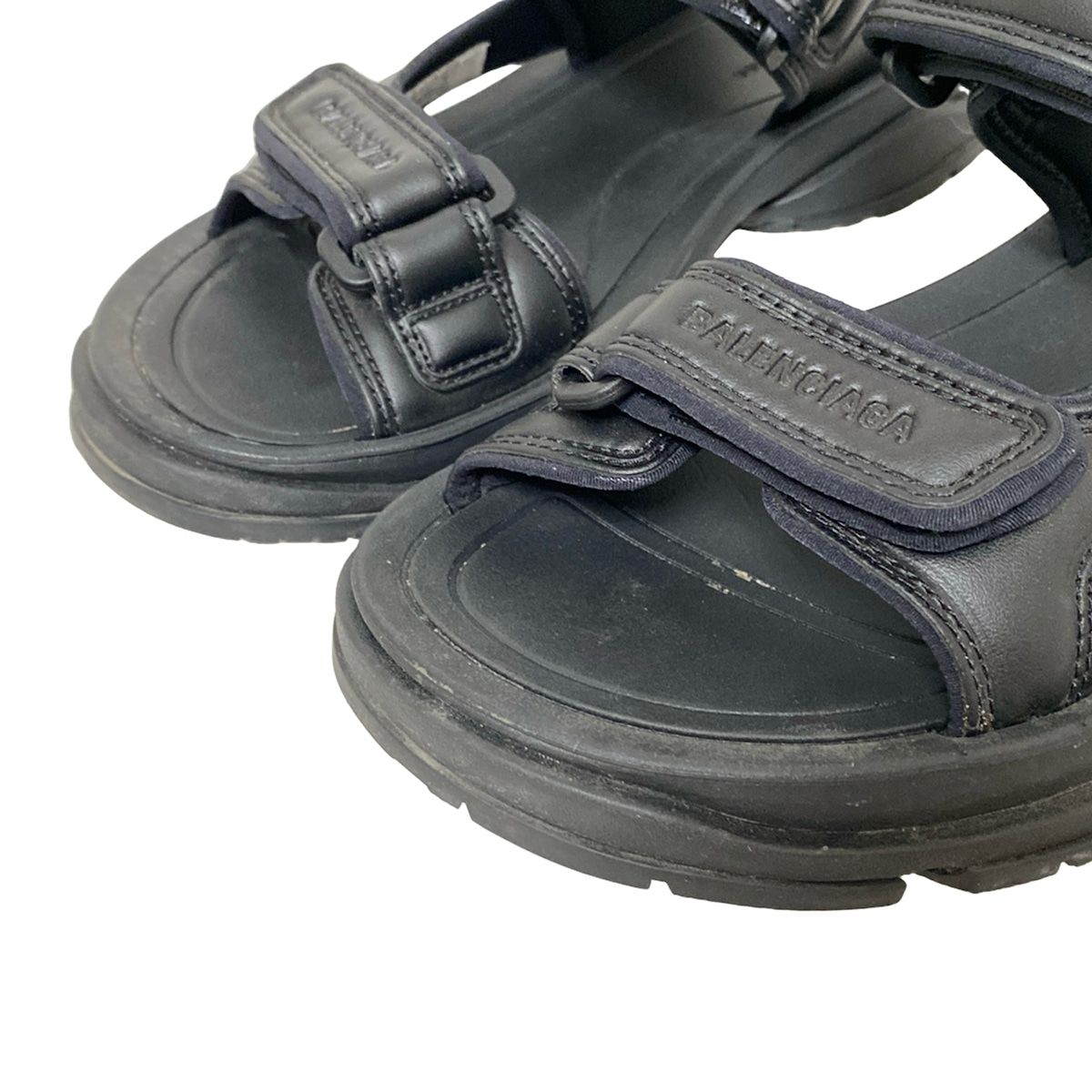 バレンシアガ Balenciaga レザーサンダル 42