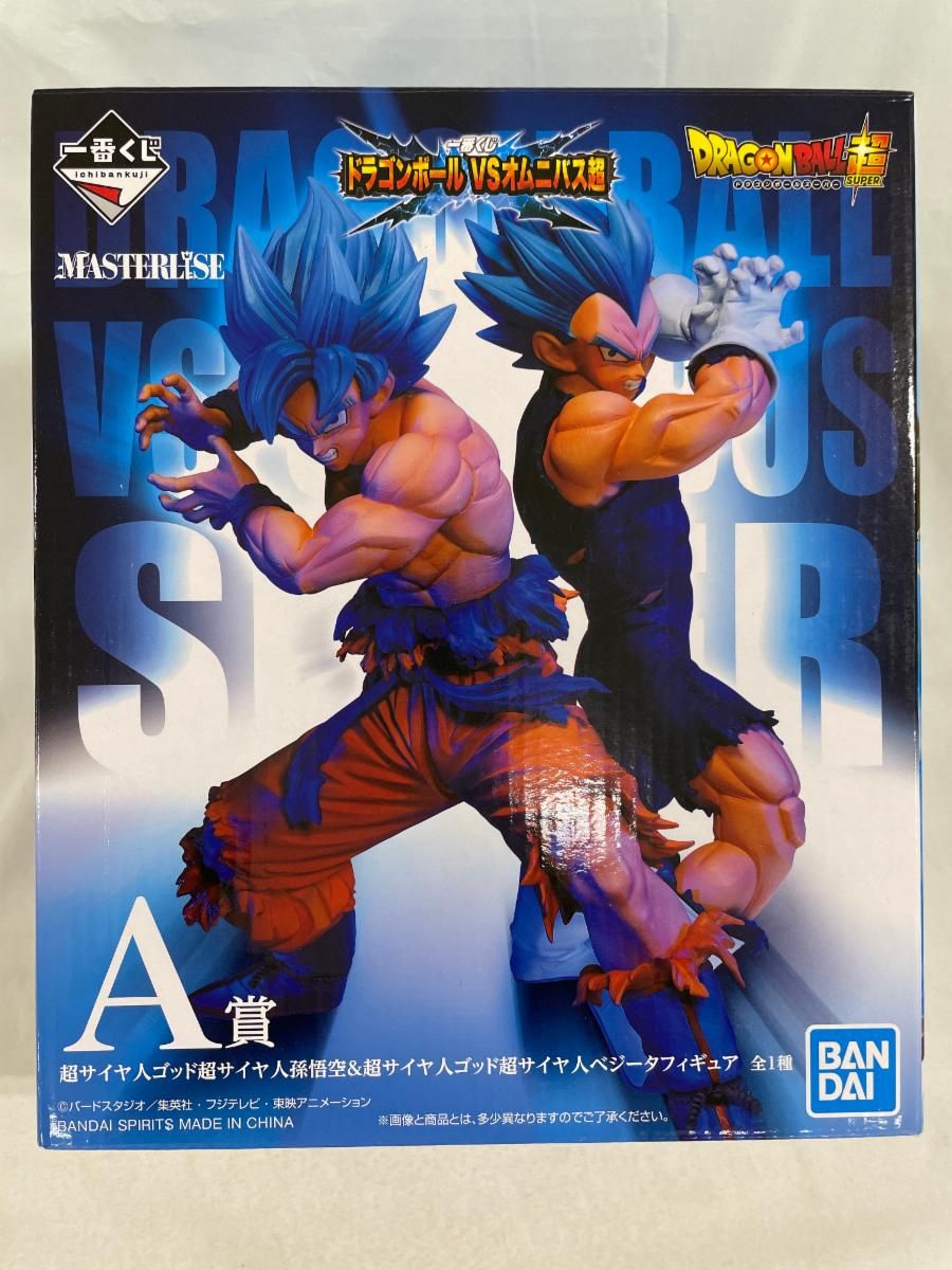 一番くじ　ドラゴンボールオムニバス　超サイヤ人孫悟空、ベジータフィギュア　セット Amazon.co.jp: BANDAI SPIRITS(バンダイ スピリッツ) 一番くじ