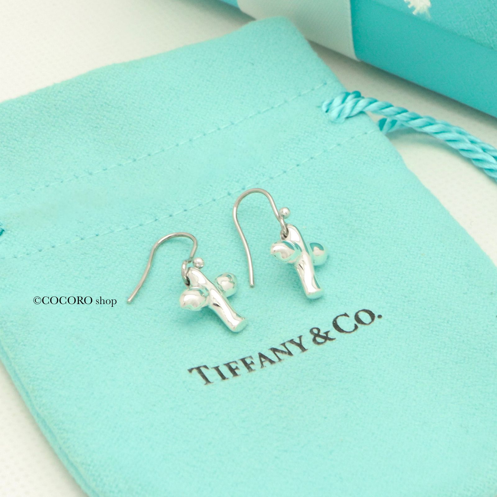 美品】ティファニー TIFFANY&Co. バード クロス エルサ